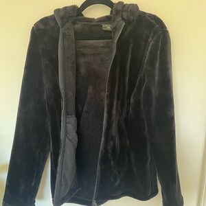 32 Degrees Black Teddy Jacket